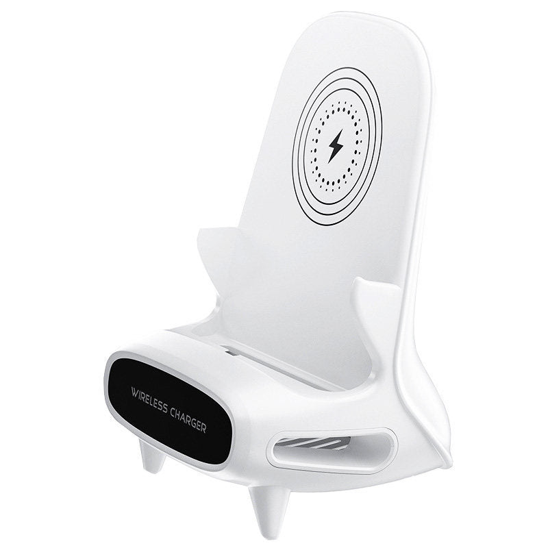 Portable Mini Chair Wireless Charger Desk Holder ng Mobile Phone Wireless Charger 10W Fast Charge Espesyal na Regalo