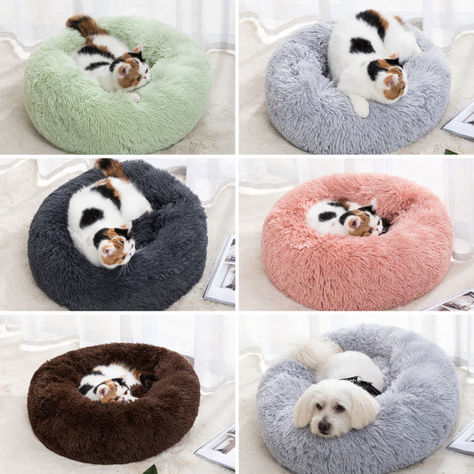 Cama cálida para mascotas de invierno Suministros para mascotas Cama para mascotas para gatos