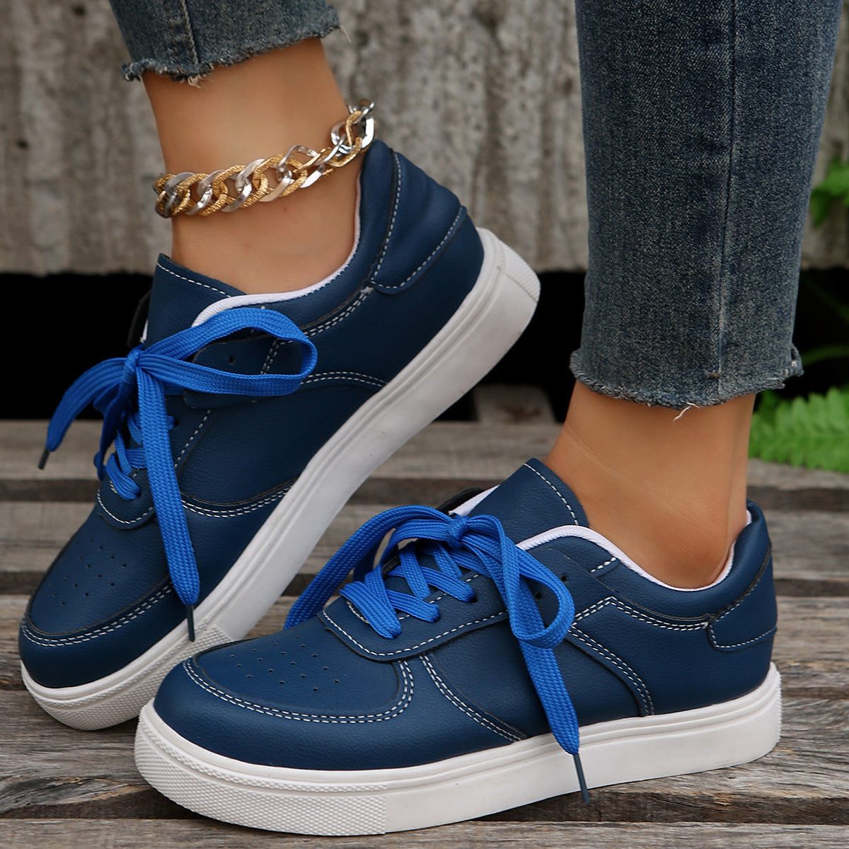 Solid Color Female Casual Sports Single-layer Shoes