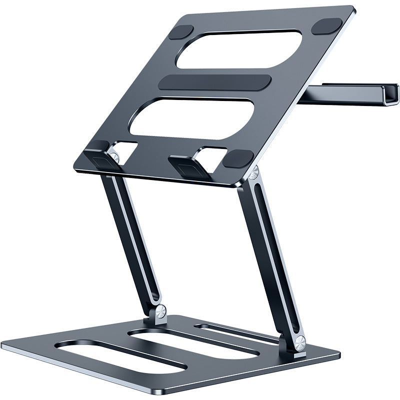 Mesa elevadora ajustable de oficina con soporte para computadora portátil de metal