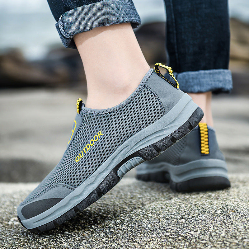 Men's Plus Size Outdoor Mesh Shoes