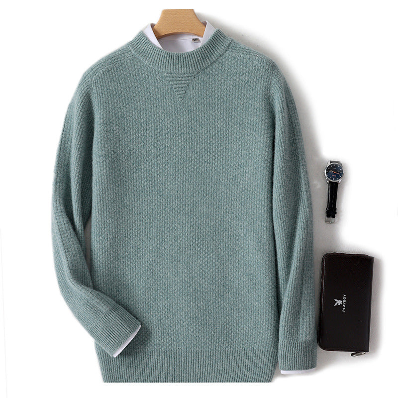 Winter Rhombus Cashmere Sweater Men