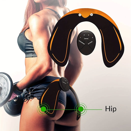 Hip Trainer, Buttock Lift Massage Device Smart Fitness Exercise Gear Home Office, Portable U-Shape Butt Lifting Workout Equipment Regalo Para sa Babae