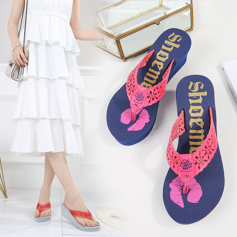 New Cat Heel Slippers Women's Sandals