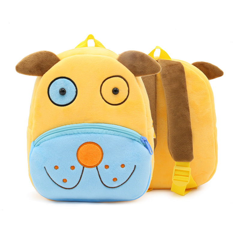 Mga Cute Plush Backpacks Kindergarten Cartoon School Bags Bag na Mga Laruan ng Bata