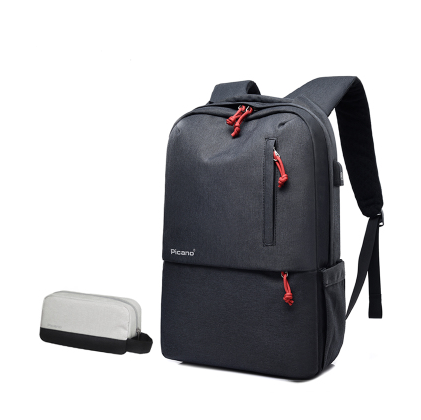 Cross border Picano custom na computer bag backpack leisure student package men at women multi-functional USB charging knapsack