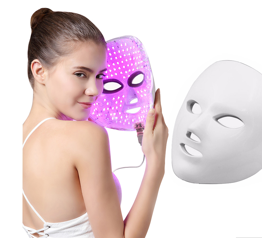 Instrumento de belleza facial LED.