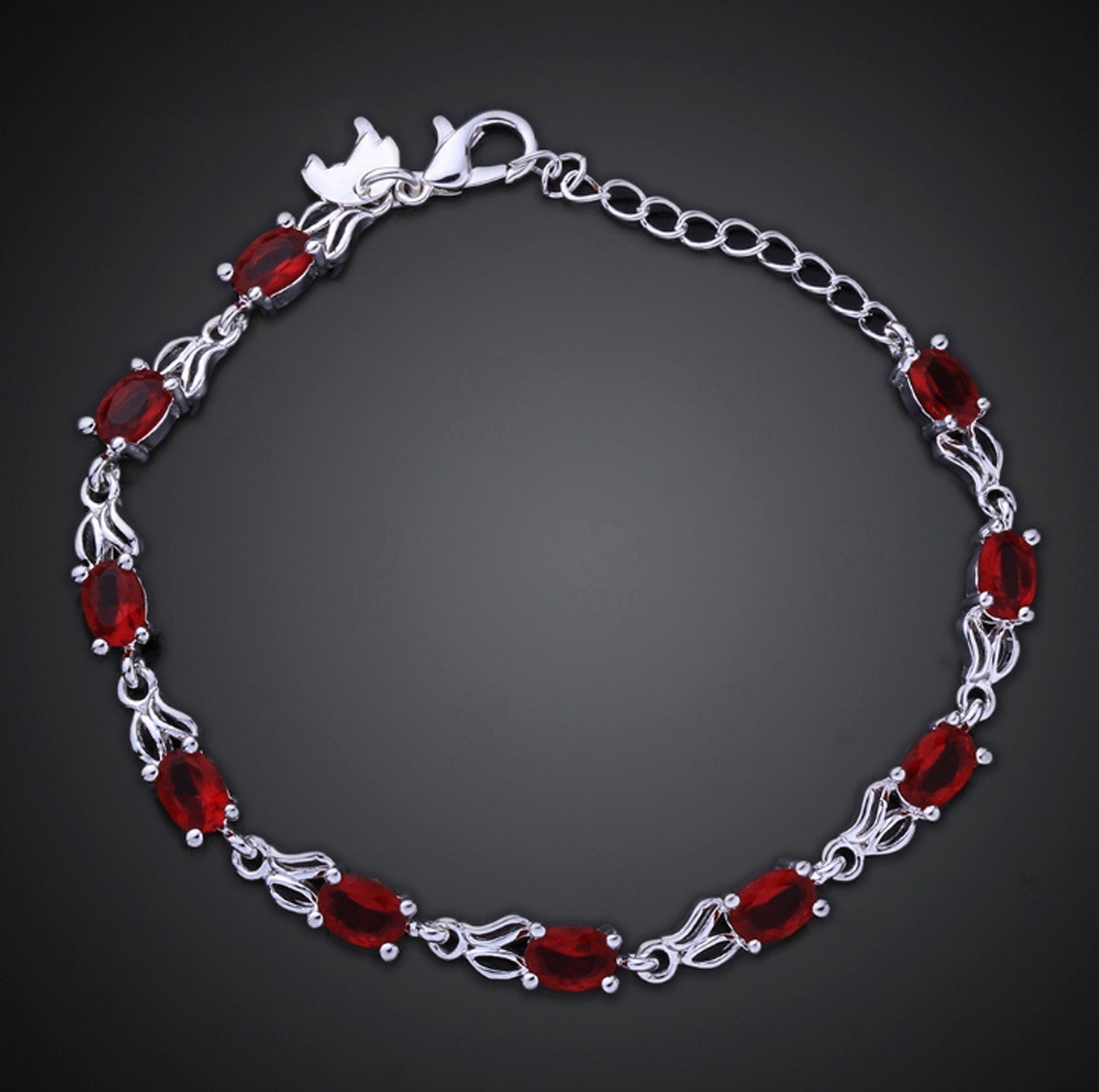 European and American ruby bracelet