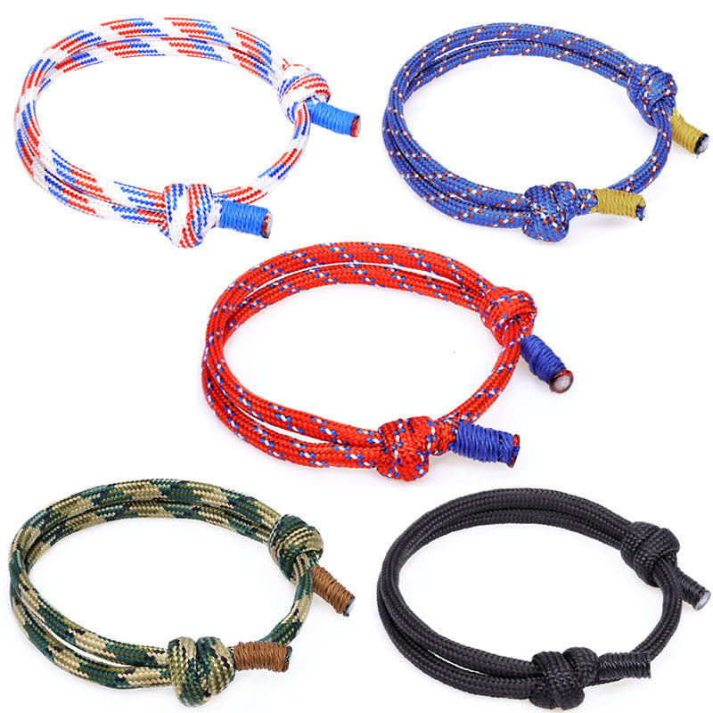 Fashion Simple And Adjustable Parachute Cord Bracelet