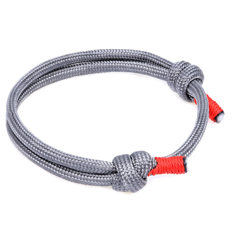 Fashion Simple And Adjustable Parachute Cord Bracelet