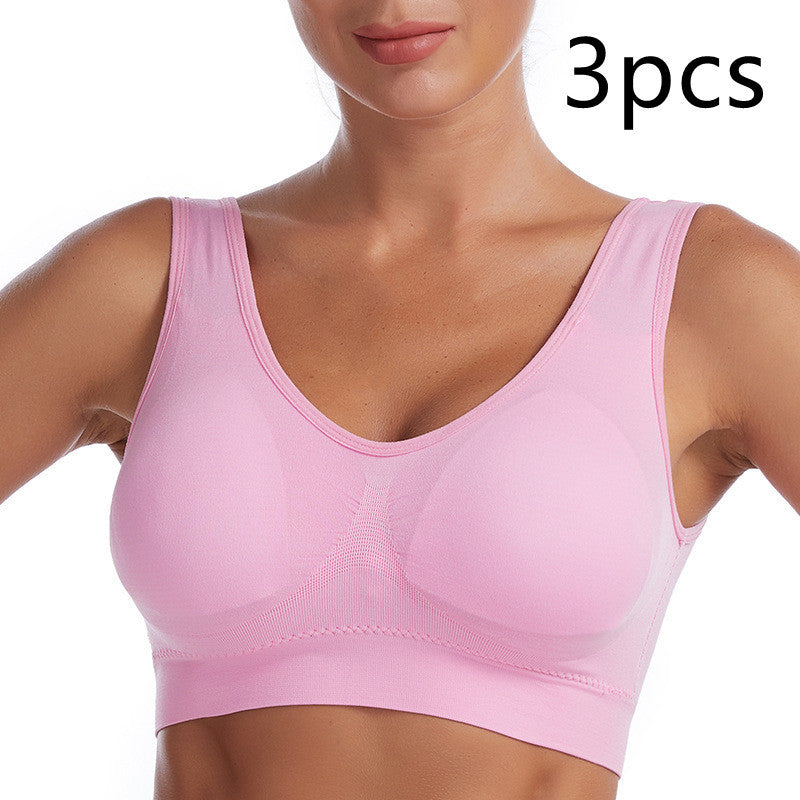 Women's Running Shockproof Gathering Sports Bra