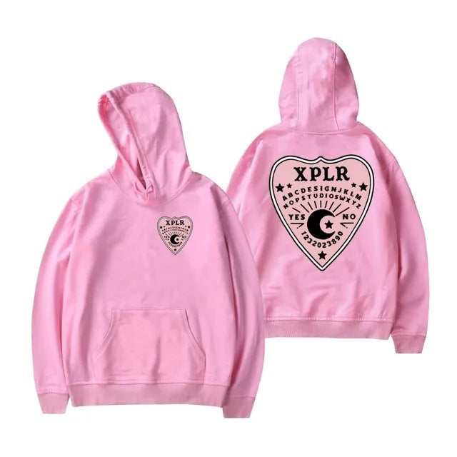 Hoodie Sam And Colby Xplr Ouija Printed Sweatshirt