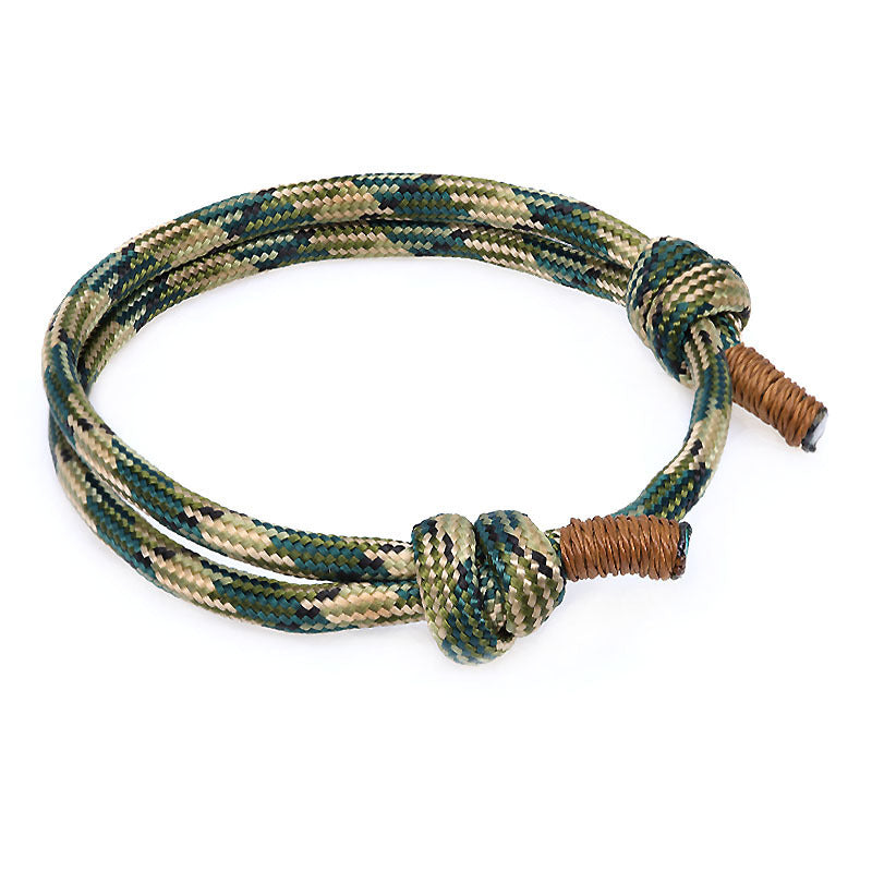 Fashion Simple And Adjustable Parachute Cord Bracelet