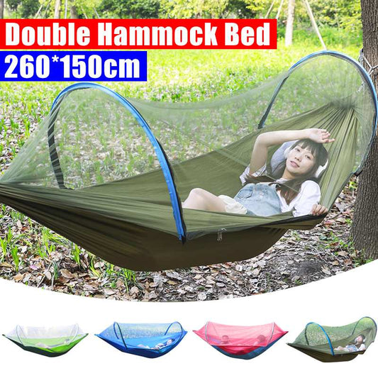 2 Tao Portable Outdoor Mosquito Parachute Hammock