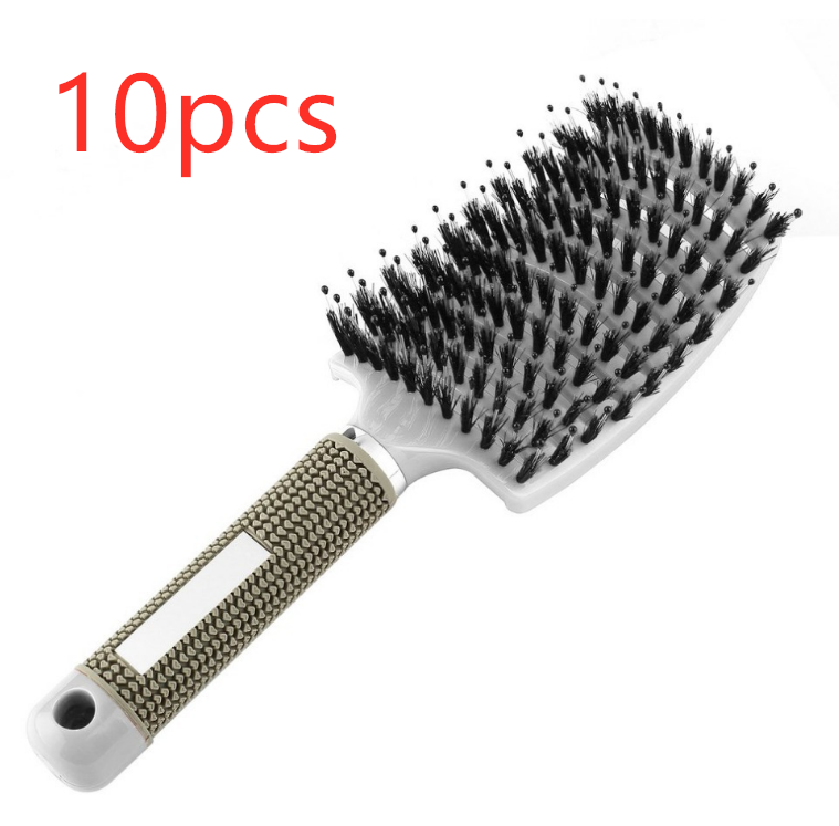 Hairbrush Anti Klit Brushy Haarborstel Women Detangler Hair Brush Bristle Nylon Scalp Massage  Teaser Hair Brush Comb