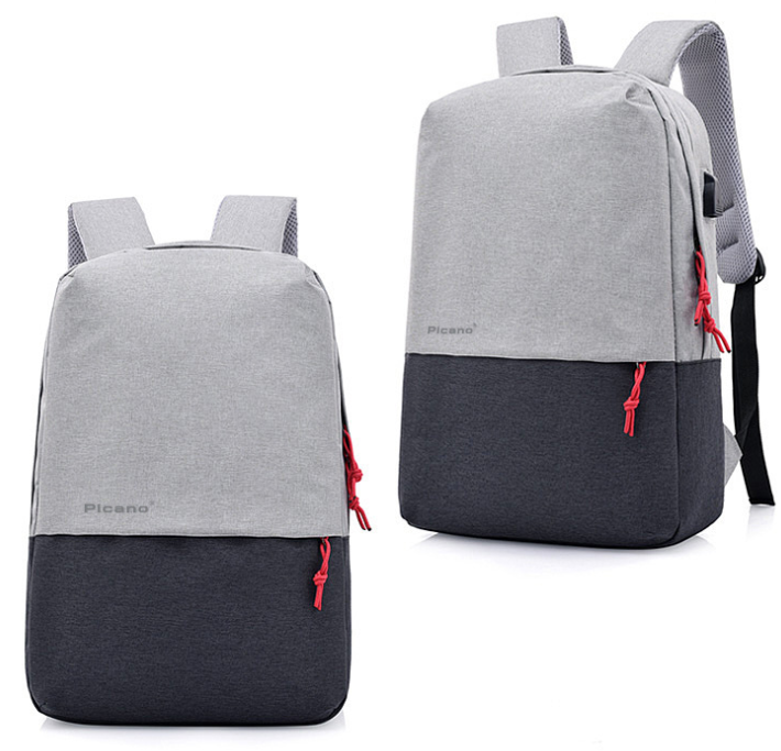 Cross border Picano custom na computer bag backpack leisure student package men at women multi-functional USB charging knapsack