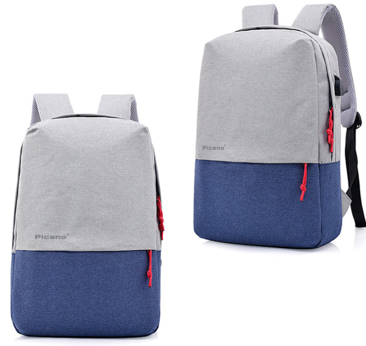 Cross border Picano custom na computer bag backpack leisure student package men at women multi-functional USB charging knapsack