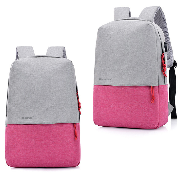 Cross border Picano custom na computer bag backpack leisure student package men at women multi-functional USB charging knapsack