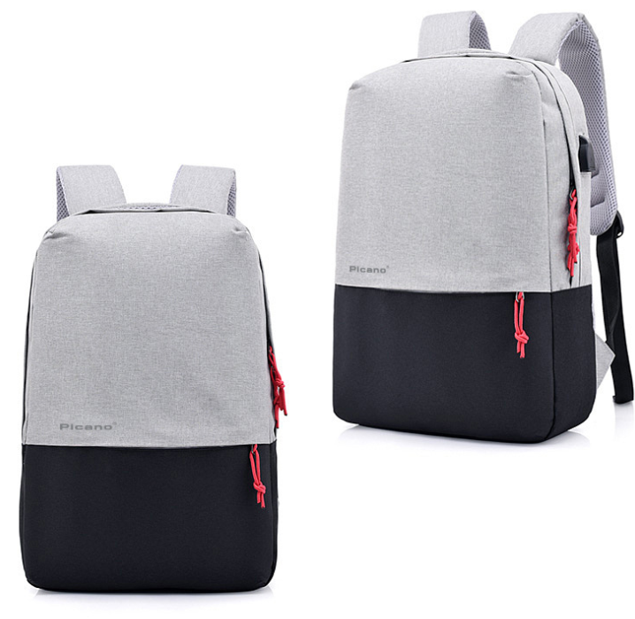 Cross border Picano custom na computer bag backpack leisure student package men at women multi-functional USB charging knapsack