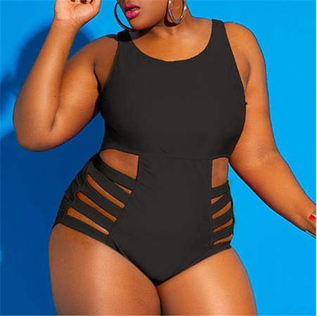 Pambabaeng plus size na swimsuit