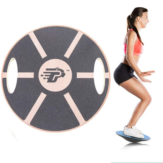 Wooden Octagonal Balance Trainer Board Twist Board Workout Balance Training  Sport Yoga Fitness Tool