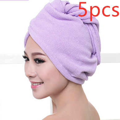 Gorro secador de pelo para mujer, toalla absorbente para cabello seco