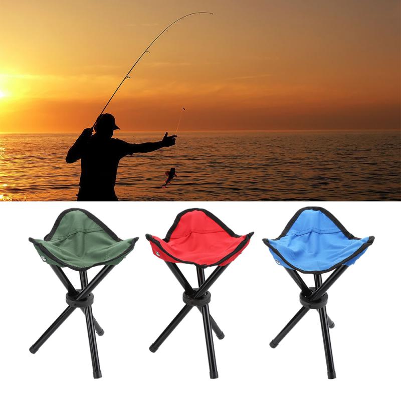 Portable Folding Foldable Fishing Chair Panlabas na Stool Seat Pangingisda Camping Paglalakbay Picnic Panlabas na Aktibidad Pangingisda Accessory