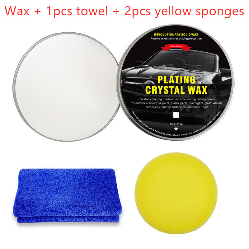 Car Diamond Crystal Wax Black Wax Coating Waxing Polishing Sewage Crystal Hard Wax