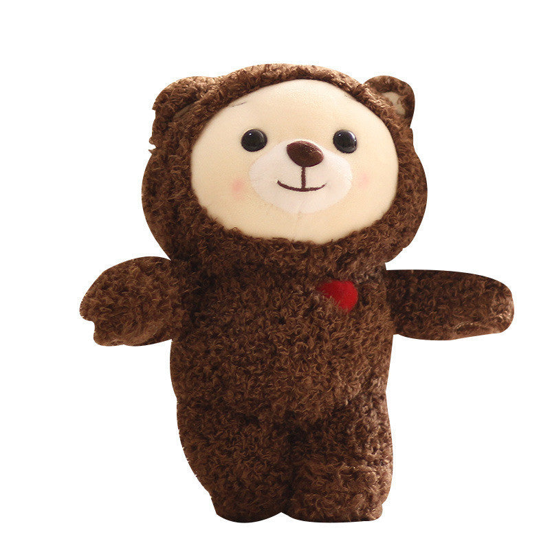 Children's Teddy Bear Rainbow Color Ruby