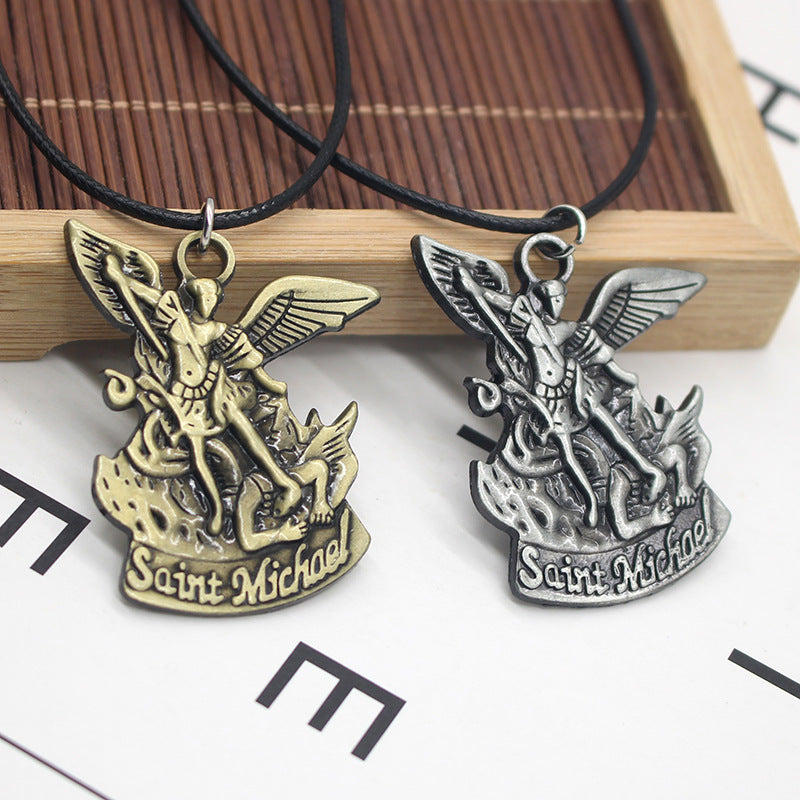 Samurai prayer necklace