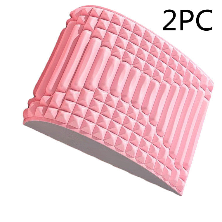 Almohada ensanchadora de espalda, masajeador de soporte Lumbar para cuello, cintura, espalda, ciática, hernia de disco, masaje para aliviar los dolores y relajación