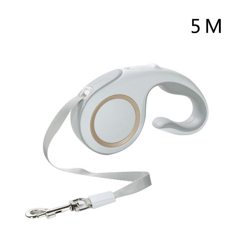 Automatic Explore Retractable Dog Leash Pet Traction Rope 5M Dog Retractable Traction Rope Dog Leash Cat Puppy Harness Belt Automatic Flexible Small Medium Dogs Pet Products