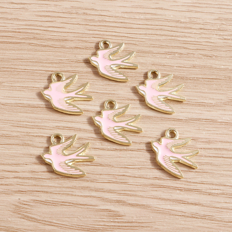 Cartoon Swallow Bird Animal Pendant Alahas