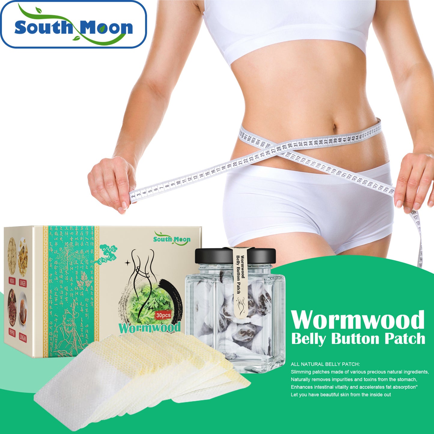 South Moon Detox Weight Loss Patch Weight Loss Herbal Abdominal Weight Loss Patch