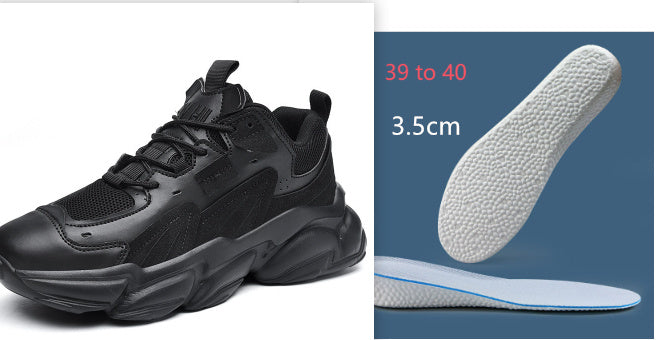 Men's Running Sneakers Platform Casual Daddy Shoes