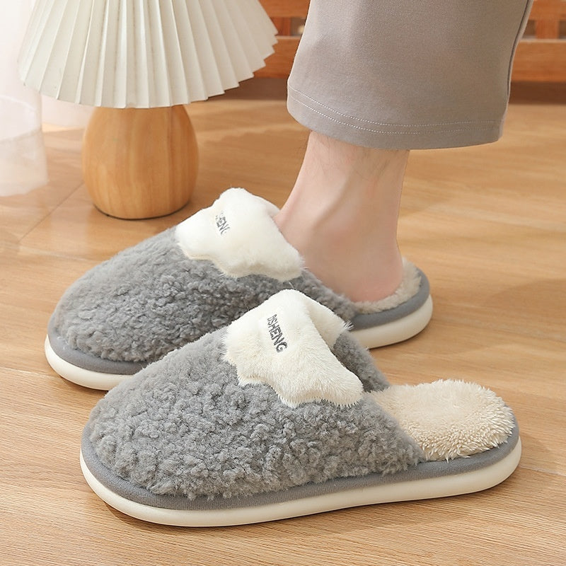 Cotton Slippers Winter Men's Indoor Home