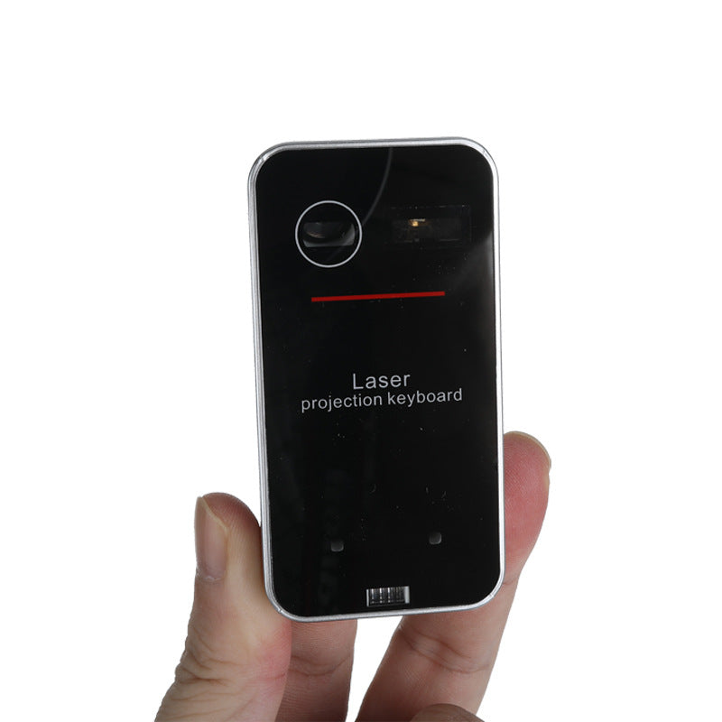 LEING FST Virtual Laser Keyboard Bluetooth Wireless Projector Phone Keyboard Para sa Computer Pad Laptop na May Mouse Function