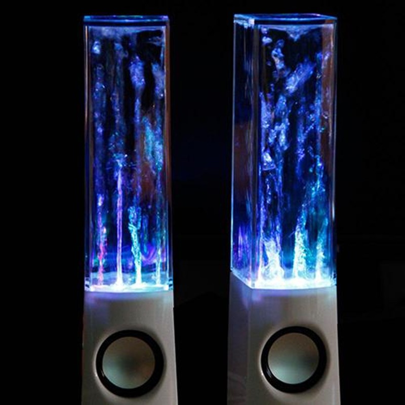 Altavoz inalámbrico de agua para baile, altavoz con fuente de luz LED, fiesta en casa