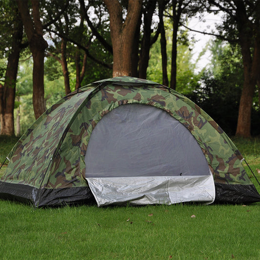 Double Camouflage Tent Leisure Tent Panlabas na Camping Tent