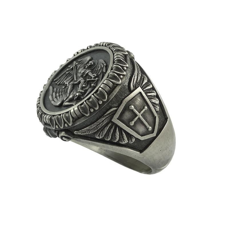 Vintage religious ring