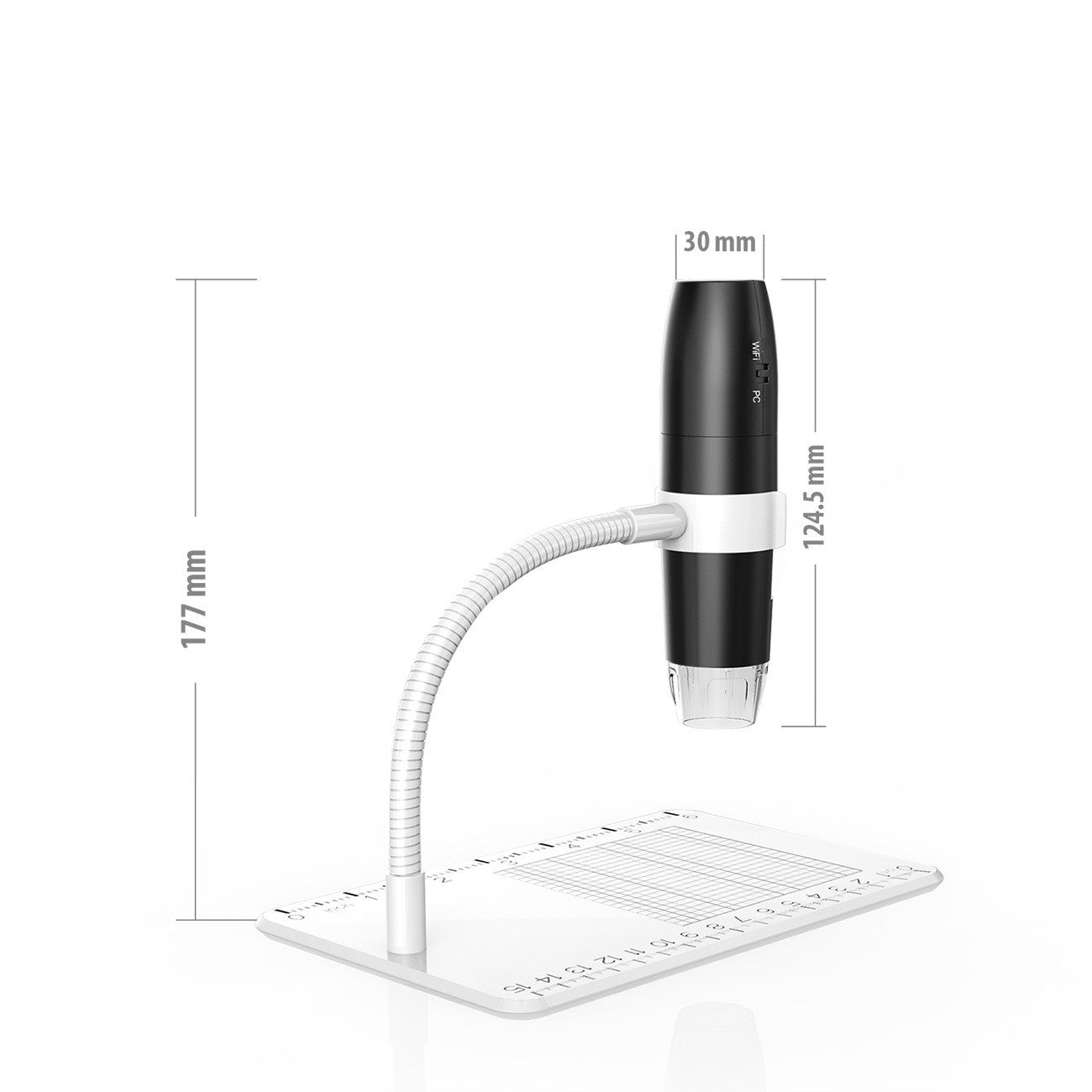 Microscopio digital USB 3 en 1