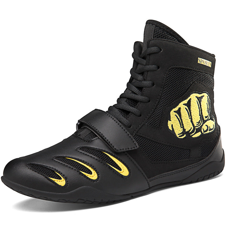 Ultra-light Non-slip Breathable Boxing Wrestling Fighting Shoes