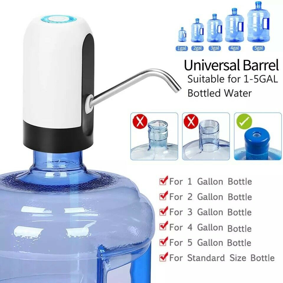 Bote ng Tubig Electric Automatic Universal Dispenser 5 Gallon USB USB Water Dispenser Awtomatikong Drinking Water Bottle