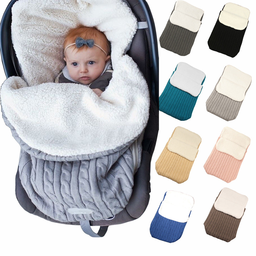 Saco de dormir para carrito de bebé, cuerpo de invierno, mantiene el calor