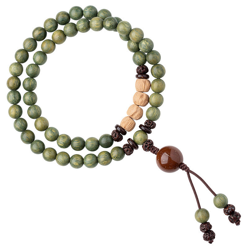 Sandalwood Prayer Beads Bracelet For Women