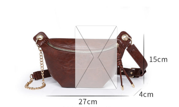 Bolso de hombro informal, elegante, sencillo y elegante para mujer