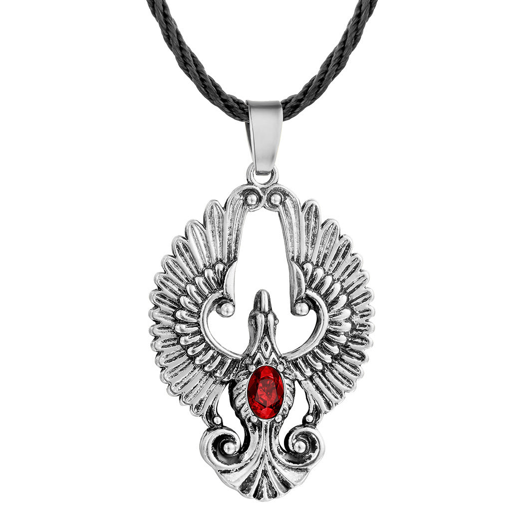 Elegant Beautiful Phoenix Ruby Women's Pendant