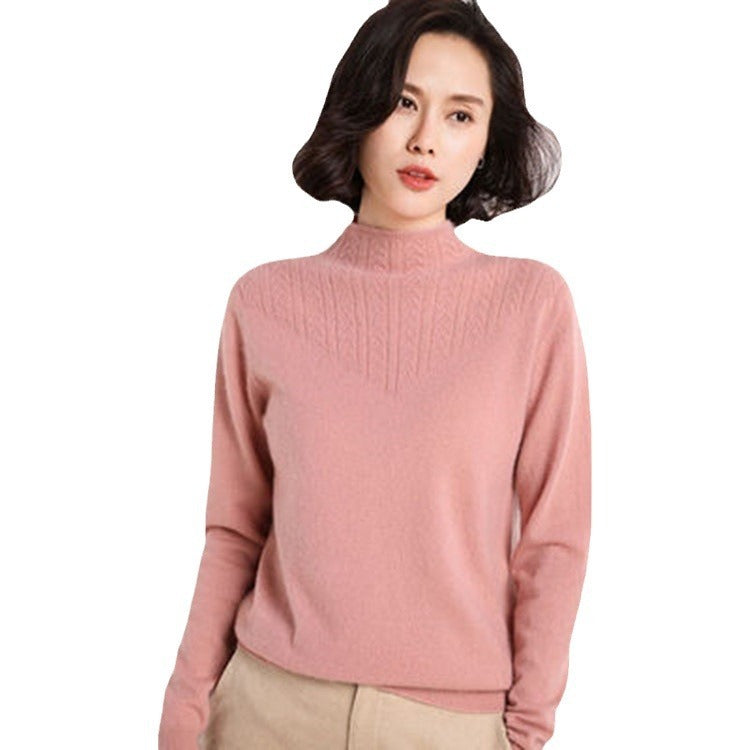 Women's Long-sleeved Pullover Slim Fit Slimming