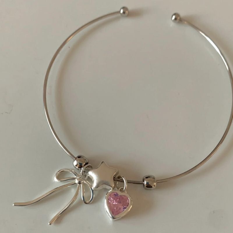 Love Star Butterfly Bracelet Para sa Babae