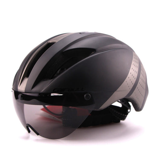 Casco aerodinámico para bicicleta, casco Integral para ciclismo de montaña o de carretera, casco de bicicleta de triatlón para hombre, casco de bicicleta de carrera Airo contrarreloj TT 